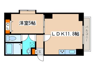 アズーリガーデン128の物件間取画像